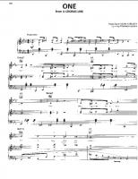 A Chorus Line - One - Free Downloadable Sheet Music