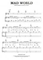 Mad World - Gary Jules Sheet music for Piano, Vocals (Mixed Trio)